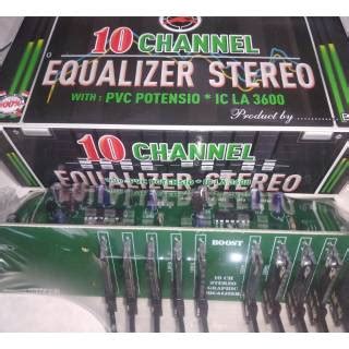 kit equalizer 10 channel stereo